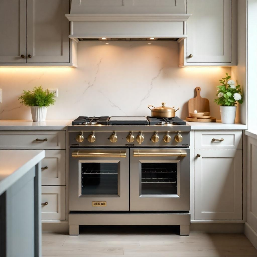 Signature Dual-Fuel Range 48” – 6 Burners + Griddle